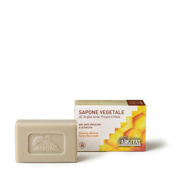 VEGETAL SOAP WITH GREEN CLAY, PROPOLIS AND HONEY 5